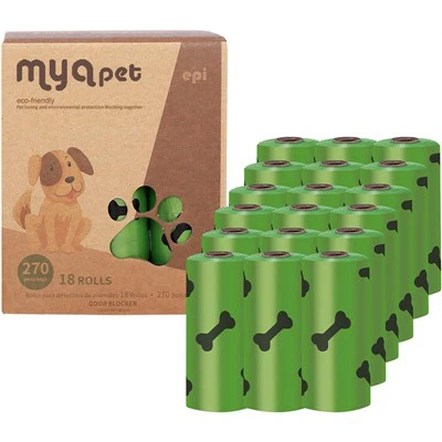 Рулоны для наполнения мешков для мусора для собак с ручками